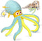 Dog Toys for Chewers, Puppy Toys for Boredom and Stimulating, Dog Squeaky Toys Octopus, Interactive Dog Toys for Smart Dogs, Soft Plush Dog Chew T...