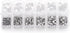 4200 Pack Clear Flat Back Rhinestones for Craft, Round Crystal Gems Stickers for Clothes, 1.5 mm - 4.8 mm, 6 Sizes...