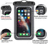 5 Pack Universal Waterproof Phone Pouch, Large Phone Dry Bag Waterproof Case for Apple iPhone 16 15 14 13 12 11 Pro Max XS Max XR X 8 7 6 Plus SE,...