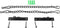Yolic 45cm Length Hanging Chain for Tiffany Stained Glass Window Panels...