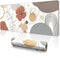 Mats on Top of Desks, Large Desk Mat, Cute Mousepad, Boho Mouse Pad, Abstract Mid Century Modern Tropical, Neutral Office Supplies, 31.5x11.8'' XL...