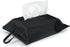 kakaforsa Black Toilet Paper Holder Travel Napkin Holder Reusable Tissue Holder Cloth Tissue Box Cloth Cover Hang Paper Towel Holder Tissue Box Co...