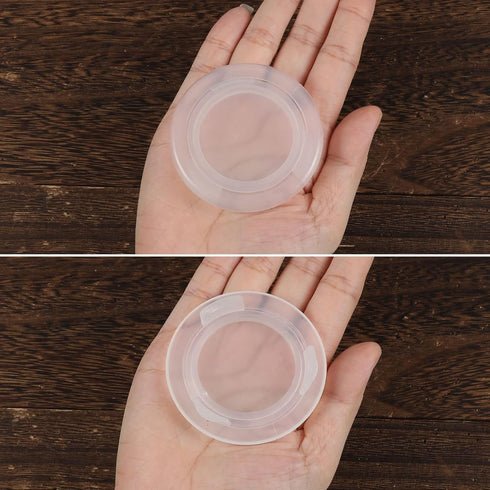 2 Sets Patio Table Umbrella Hole Ring and Cap Sets, Patio Table Umbrella Hole Insert Plug and Stopper Replacement Accessories for Outdoor Garden U...