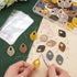 PandaHall 228Pcs Wooden Earrings Pendants, Leaf Dangle Charm Earring Making DIY Kit Embellishments Hanging Ornaments Earrings Pendants Charms with...