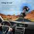 REYGEAK Suction Cup Car Mount with 1/4 Thread, 360° Rotation Windshield Car Mount for GoPro Hero 12 11 10 9 8 Insta360 X4 X3 Go3 DJI Action 4, Poc...