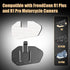 FreedConn Accessories Sticker Clip for R1Plus/R1 Pro/R1 Motorcycle Bluetooth with Camera Helmet Intercom Mount Glue Base Installation Bracket Acce...