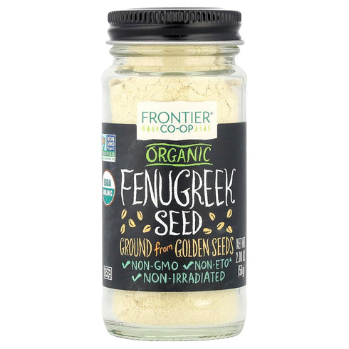 Frontier Natural Products Fenugreek Seed, Og, Ground, 2.00-Ounce...