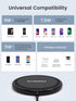 Wireless Charger, 15W Max Fast Wireless Charging Pad 2-Pack Compatible with iPhone 15/15 Pro/15 Plus/15 ProMax/14/14 Pro/14 Plus/13/12/Samsung S24...
