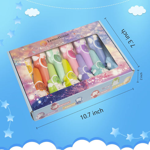 LemoHome Cute Pens squishy pens gel ink Animals Pens cute stationary Kawaii Pens Decompression Stress Relief Sponge Pens Set For Students Kids Wit...