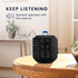 kwmobile Silicone Case Compatible with UE Wonderboom 2 / Wonderboom 1 - Case Protective Mini Speaker Cover - Black...