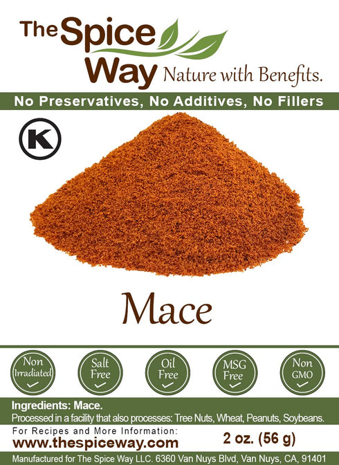 The Spice Way Mace Ground - (2 oz) pure mace powder...