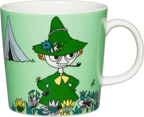 Arabia Moomin Mug 10oz Snufkin Green...