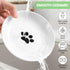 Ceramic Cat Bowls, 2 Pack - Raised, Whisker Friendly, Anti-Vomiting Cat Food Plates - Hygienic, Secure Material, Elegant Stand, 10 oz, for Indoor ...