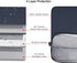 13.3 Inch Laptop Case Sleeve for Dell XPS 13 9310 9300 7390/ Latitude 7390, Lenovo Chromebook Flex 5, Acer Spin 5, HP Spectre x360/HP Pavilion 13/...