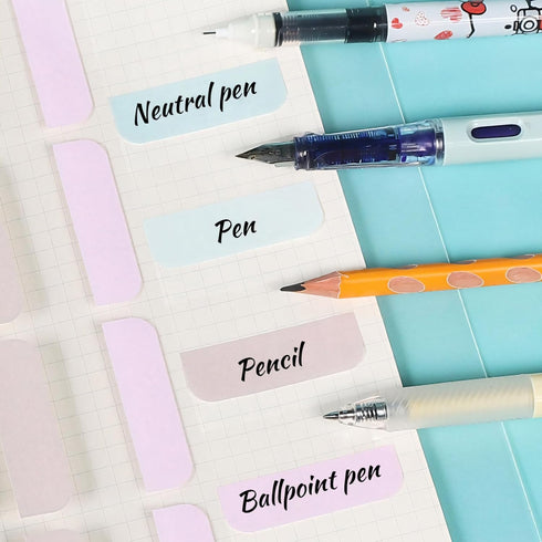 12 Pack Book Tabs for Annotating Books for A5 Refillable Notebook Index Tab 384 Page Tabs for Book Annotation...