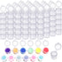120 Paint Pots with Lids, 5ml/0.17oz Large Empty Paint Pots with Lids, Easy Open Acrylic Paint Container Paint Strips for Kids Classroom School Pa...