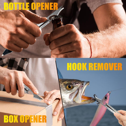 Gifts for Him, Multi-Tool Pen Set (2 Pack) Mens Gifts for Dad/Grandpa/Husband, Cool Gadgets, Unique Mens Dad Gifts, LED Tactical Pen Light for Bir...