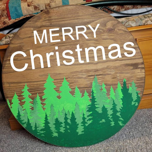 10 Pieces Pine Tree Stencils 14 x 6 inches Reusable Template Large Tree Stencil for Painting Wall Wood Window Furniture Fabric Canvas Home Décor...