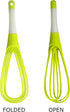 Iconikal 12-Inch Collapsible 2-In-1 Balloon/Flat Whisk, Green...