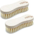 Konex Fiber Economy Utility Cleaning Brush. Heavy Duty Scrub Brush with Wood Handle. (Peanut 2 Pack)...