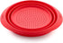 Lekue Collapsible Colander, 9 Inch - Compact Silicone Food Strainer, Space-Saving Kitchen Strainer for Pasta, Fruits, Vegetables - BPA-Free & Dura...