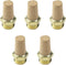 5PCS Exhaust Silencer 3/8" Exhaust Muffler Air Line Fitting for Cylinders Pneumatic Tools...