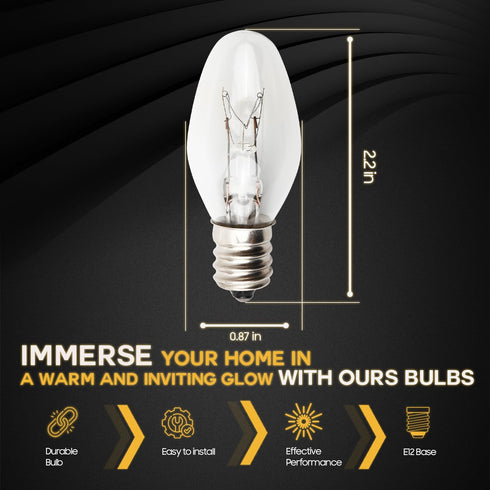 Seentech Ultra Durable 22002263 10W 120V Light Bulb - Perfect Replacement for Whirlpool, Kenmore, KitchenAid – Compatible with WP22002263, 3406124...