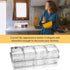 4-Cell Clear Seasoning Rack Spice Box, Storage Container Condiment Jars Acrylic Seasoning Box with Cover and Spoon (Basic Clear)...