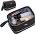 Travel Toiletry Bag for Men Women - Double Layer Waterproof Cosmetic Bag with Wet Dry Separation, Portable Shaving Dopp Kit Bathroom Hygiene Bags,...