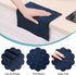 Homaxy 12 Pack Kitchen Dish Cloths (10 x 10 Inches, Navy Blue), Super Soft and Absorbent Coral Velvet Dish Towels, Nonstick Oil Fast Drying Microf...