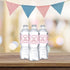 MonMon & Craft Welcome Baby Girl Water Bottle Stickers / Gender Reveal Bottle Wrappers / It's a Girl Water Labels Supplies / Baby Shower Decoratio...