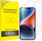 JETech Screen Protector for iPhone 14 Plus 6.7-Inch, Tempered Glass Film, 3-Pack......