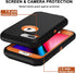 for iPhone 8 Plus Case, iPhone 7 Plus Case with Belt Clip Holster, 2X Screen Protector, Military Grade Heavy Duty Shockproof Drop-Proof Rugged Pro...