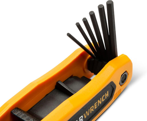 GEARWRENCH 9 Piece SAE Folding Hex Key Set - 83509...