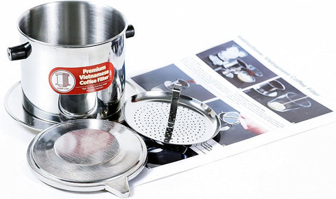 Vietnamese Dripper Coffee Machine Filter. Suitable for Trung Nguyen Coffee- Gravity Insert, Extra large (15 oz)...