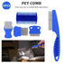 Dog Flea Lice Comb, Dog Cat Grooming Comb Pet Tear Stain Remover Combs Fine Tooth Grooming Removal Tool (5 Pieces)...