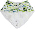 Baby Bib for Drooling and Teething with Pacifier or Teething Toy Attachment - Green and Bear It...