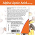 NOW Supplements, Alpha Lipoic Acid 600 mg with Grape Seed Extract & Bioperine®, Extra Strength, 60 Count (Pack of 1)...