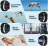 Smart Watch for Android iPhone, 1.9" Fitness Tracker with (Answer/Make Calls) IP 67 Waterproof Sport Digital Watches, Blood Pressure Heart Rate Mo...