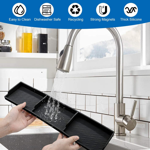 Hydream Stove Top for Silicone Shelf,30 Inch Magnetic Shelf Over the Stove Spice Rack,Kitchen Shelf for Above Stovetop Organizer Magnet Flat Back ...