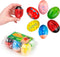 Egg Shakers Maracas for Kids - 6 Pack - Natural, Wooden Musical Toy Percussion Instruments for Kids - Montessori Sound Making Shakers...