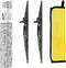 (Set of 2) HDOEE Replacement For Toyota Sequoia 2001-2007,Rear Wiper Blade Kit Set,Rear Wiper Accessories Parts,Wiper Blade for Back Windshield Wi...