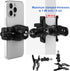 Clip Clamp Phone Holder for Desk/Table/Glass Door/Desktop Baffle/Easel,Compatible with iPhone/Nexus/HTC/LG/Huawei/Smart Phones,360°Adjustment Alum...