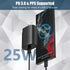 Type C Charger, 25W USB-C PD Fast Charging with 6ft Android Phone Charging Cable Compatible with Samsung Galaxy S24/S23 Ultra/S23/S23+/S22/S22 S21...