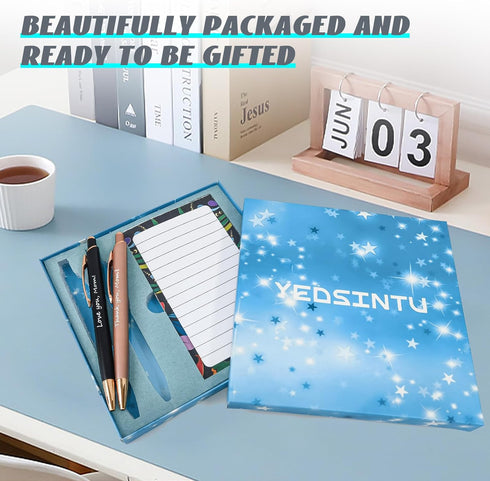 Gift set for mon,includes 2 adhesive notepads with 2 Personalized Pens,Birthday Gifts for Mom.wall-planner notepads,refrigerator notepads,Shopping...