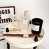 2 Tier Makeup Organizer, Skincare Make Up Storage Perfume Organizers Tray for Vanity Dresser Bathroom Counter, Cute Cosmetic Lotion Beauty Counter...