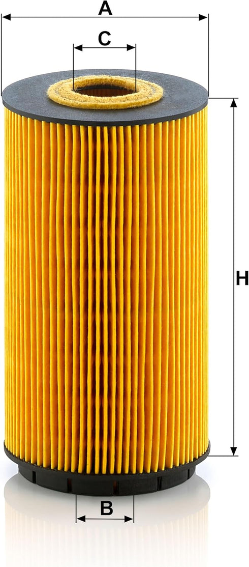 MANN-FILTER HU 8010 Z Oil Filter - Cartridge...