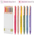 Mr. Pen- Retractable Gel Pens, 6 Pack, Black Ink Gel Pens, Vibrant Barrels, Fast Dry, Gel Pens Fine Point 0.5mm, Retractable Pens, Cute Pens, Gel ...