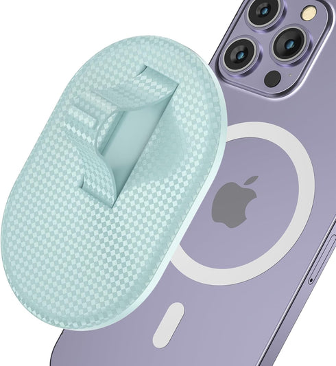 AUROX Magnetic Phone Grip Holder for MagSafe, Phone Grip Strap Holder as Kickstand, Magnetic Finger Phone Grip Stand Holder, Compatible with iPhon...