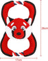GAOMON Squeaky Dog Toys, Durable Plush Chew Toys in Fox Shape, Interactive Tug of War Toy for Small and Medium Dogs...